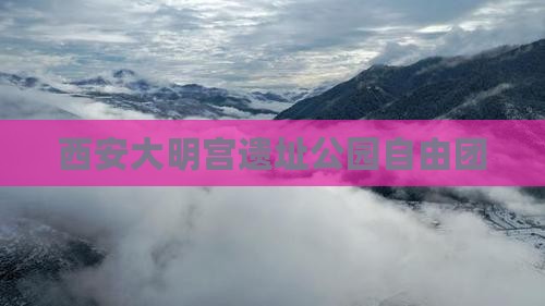 西安大明宫遗址公园自由团