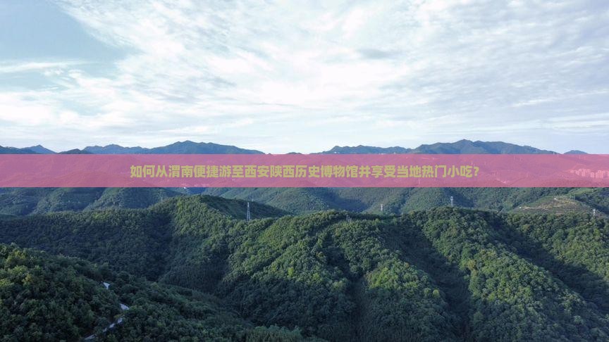 如何从渭南便捷游至西安陕西历史博物馆并享受当地热门小吃？