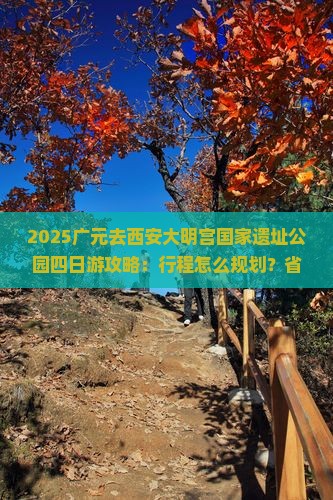 广元去西安大明宫国家遗址公园四日游