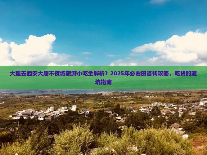 大理去西安大唐不夜城旅游小吃