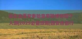 崇左去西安秦始皇帝陵博物院个人游