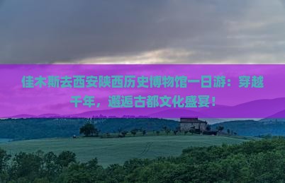 佳木斯去西安陕西历史博物馆一日游
