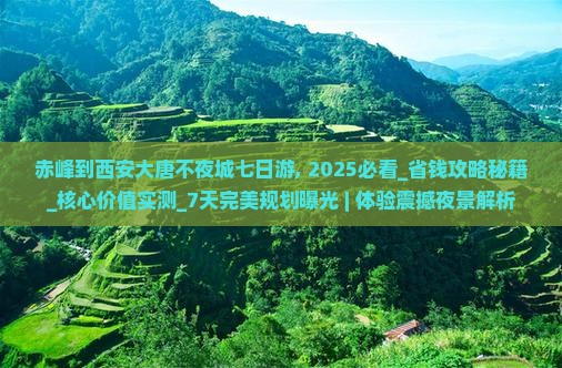 赤峰到西安大唐不夜城七日游