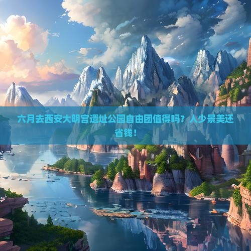 六月到西安大明宫国家遗址公园自由团