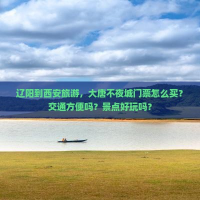 辽阳到西安大唐不夜城门票