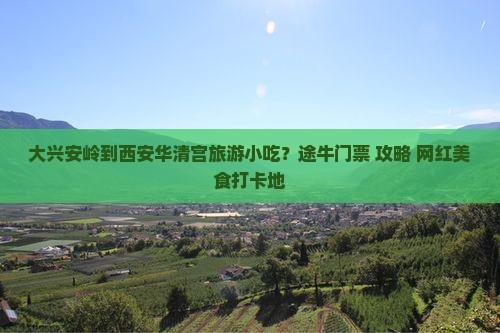 大兴安岭到西安华清宫旅游小吃