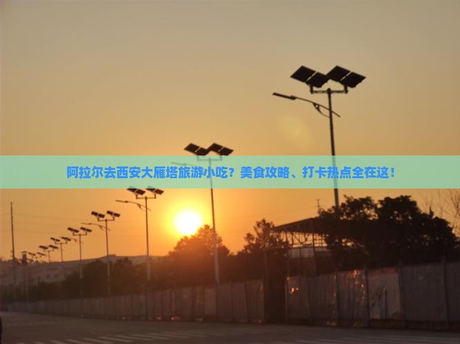 阿拉尔去西安大雁塔旅游小吃