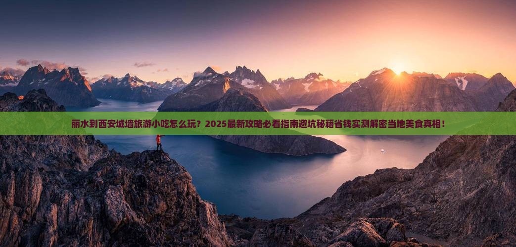 丽水到西安城墙旅游小吃