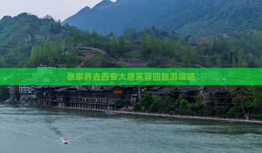 张家界去西安大唐芙蓉园旅游
