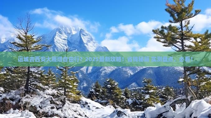 运城去西安大雁塔自由团