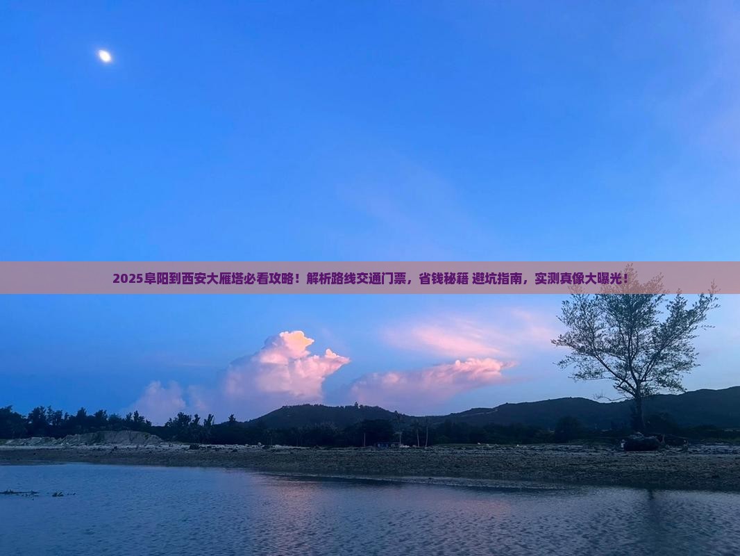 阜阳到西安大雁塔景点