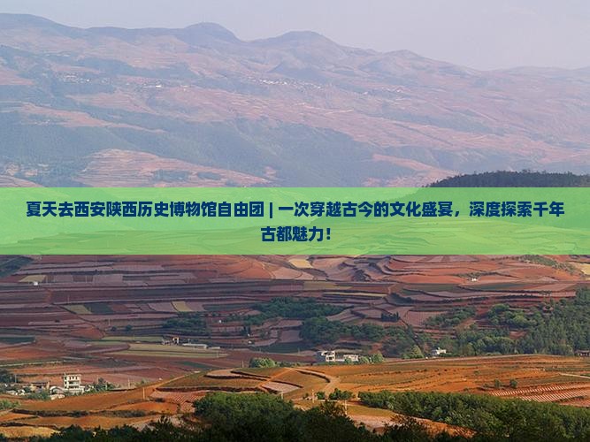 夏天去西安陕西历史博物馆自由团