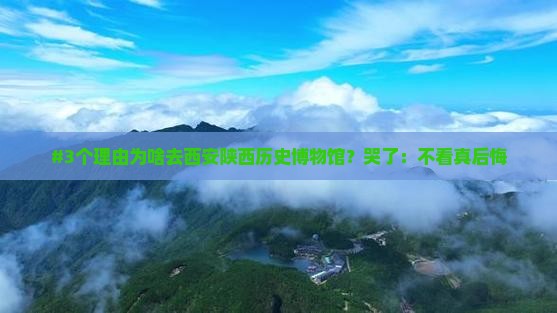 #3个理由为啥去西安陕西历史博物馆?哭了:不看真后悔 #3个理由为啥去西安陕西历史博物馆?哭了:不看真后悔