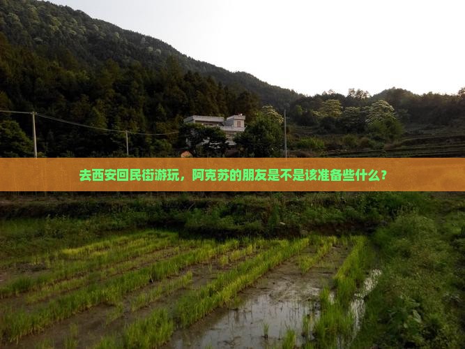 去西安回民街游玩，阿克苏的朋友是不是该准备些什么？