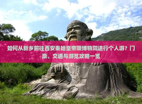 如何从新乡前往西安秦始皇帝陵博物院进行个人游？门票、交通与游览攻略一览