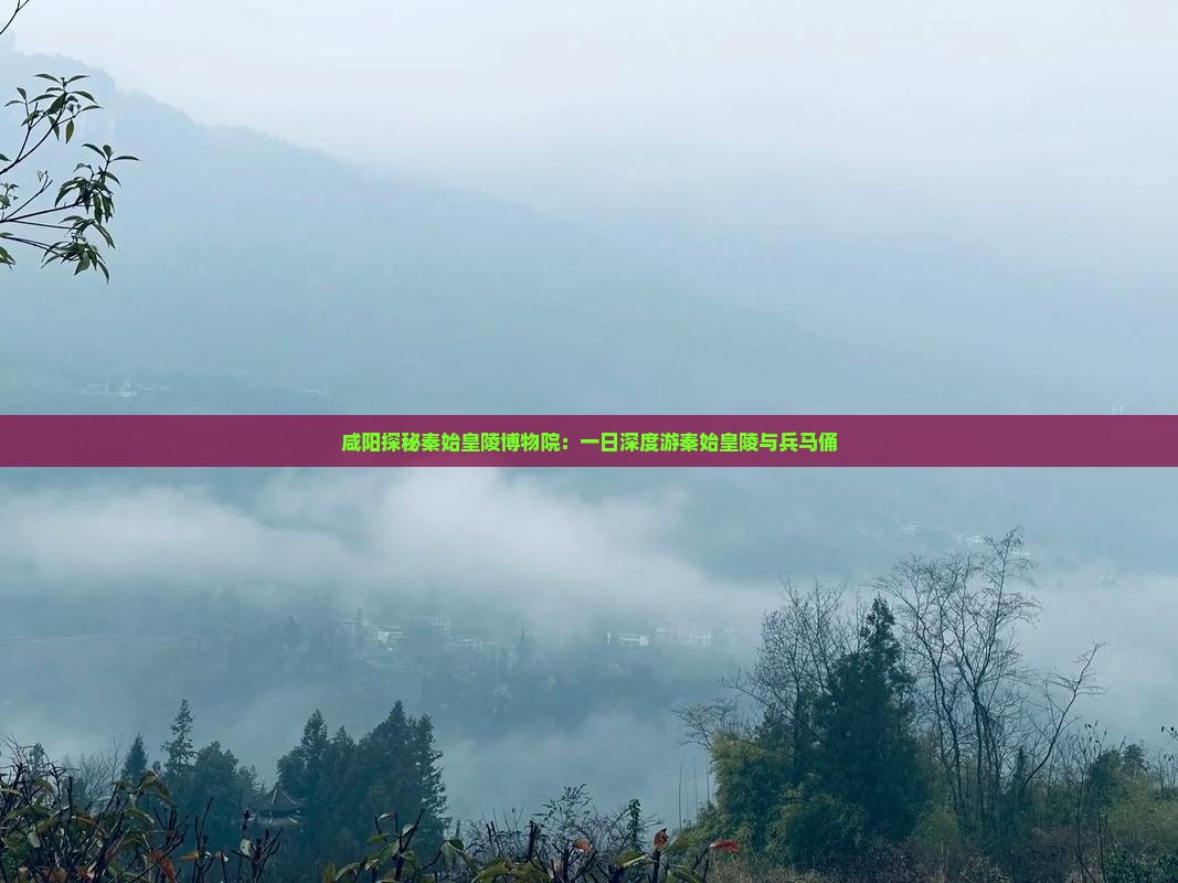 咸阳探秘秦始皇陵博物院：一日深度游秦始皇陵与兵马俑