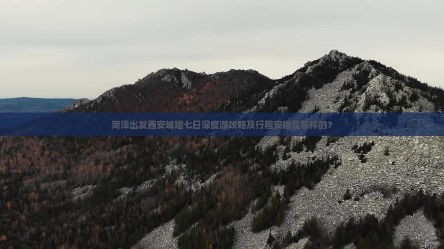 菏泽出发西安城墙七日深度游攻略及行程安排是怎样的？