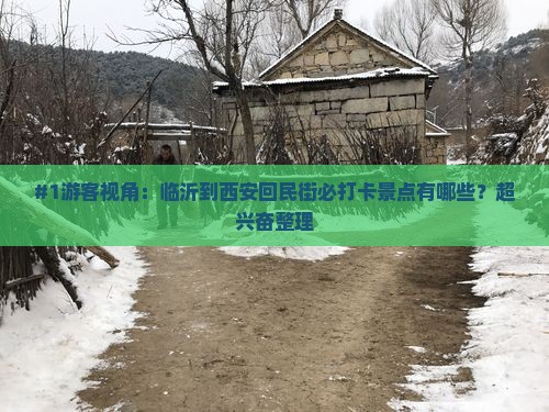 临沂到西安回民街哪里玩