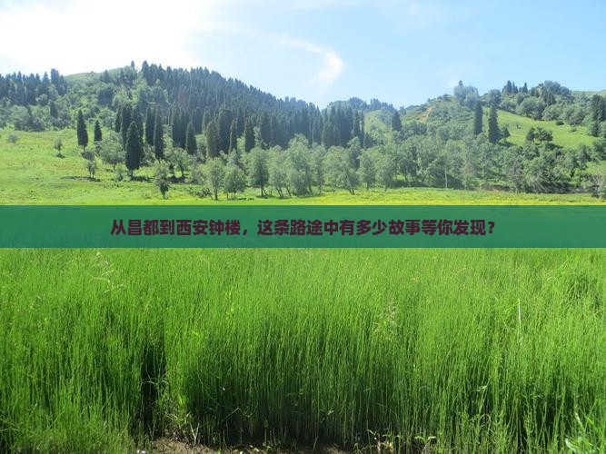 昌都去西安钟楼必去地