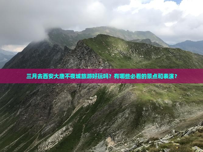 三月去西安大唐不夜城旅游