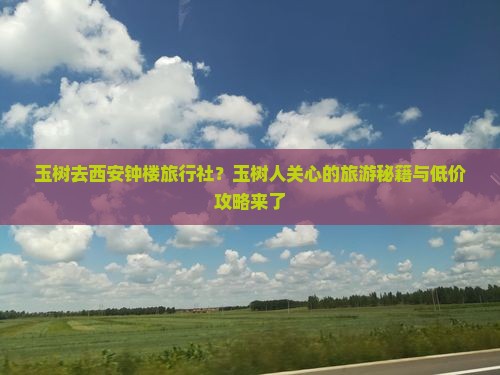 玉树去西安钟楼旅行社