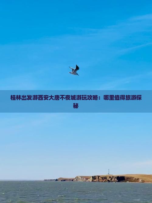桂林去西安大唐不夜城哪里玩