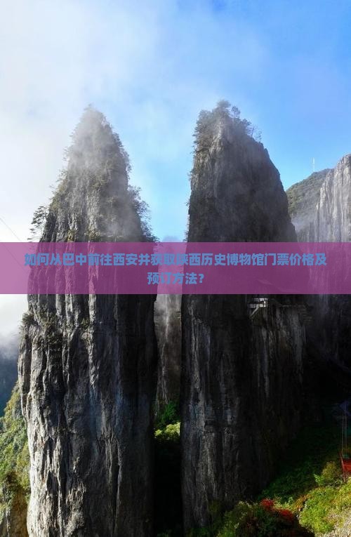 巴中去西安陕西历史博物馆门票