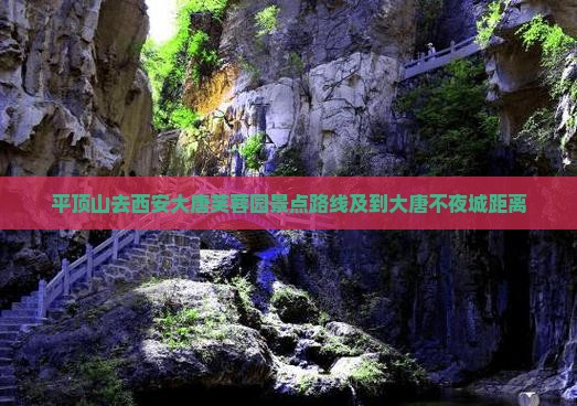 平顶山去西安大唐芙蓉园景点