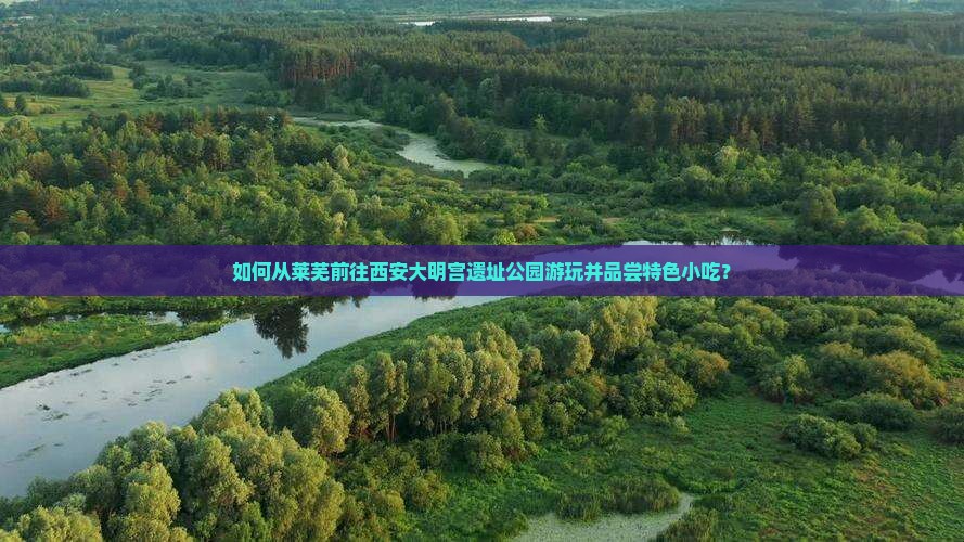 莱芜去西安大明宫国家遗址公园旅游小吃