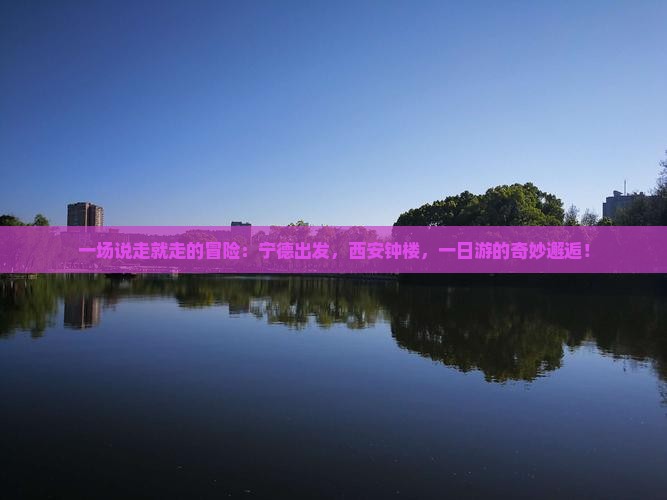 宁德到西安钟楼一日游