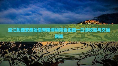 湛江到西安秦始皇帝陵博物院自由团