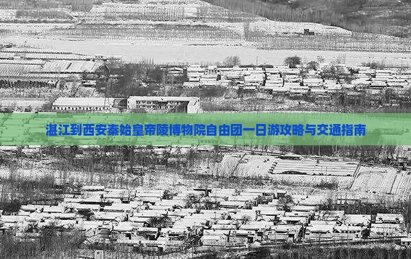 湛江到西安秦始皇帝陵博物院自由团