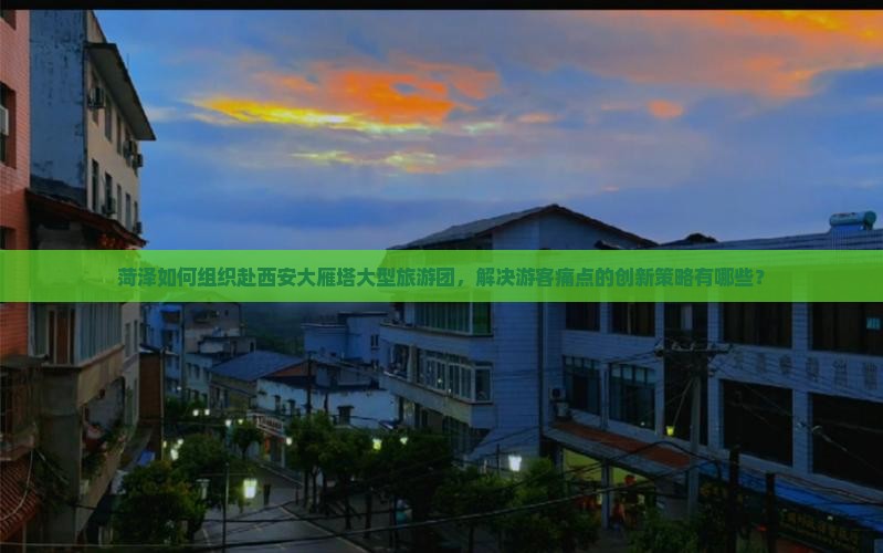 菏泽去西安大雁塔大型旅游团