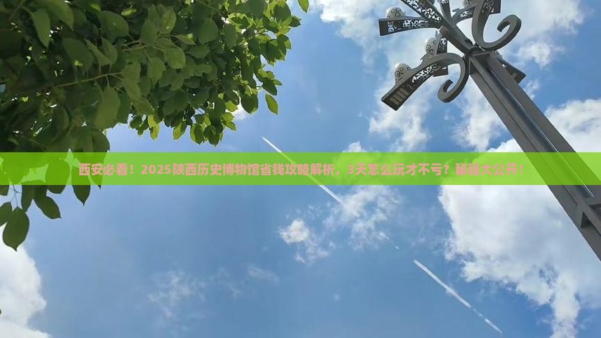 日照去西安陕西历史博物馆旅游