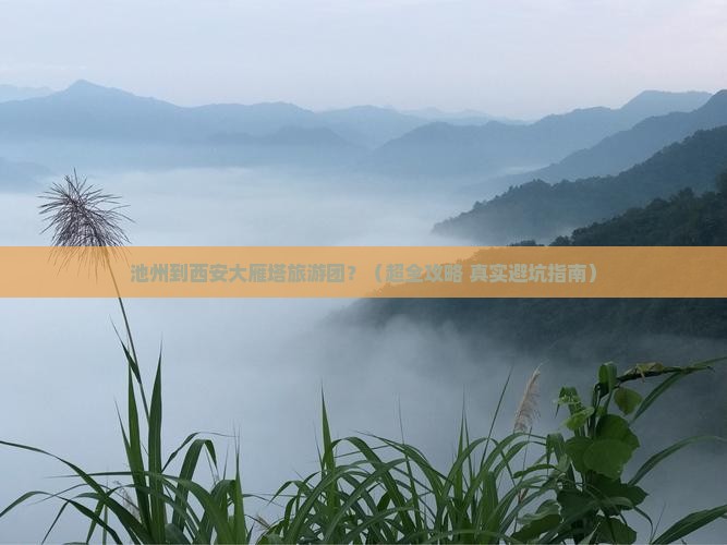 池州到西安大雁塔大型旅游团 池州到西安大雁塔大型旅游团