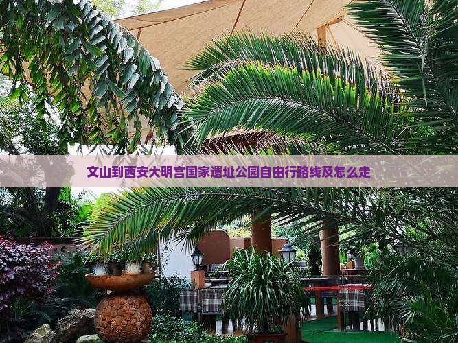 文山到西安大明宫国家遗址公园自由行