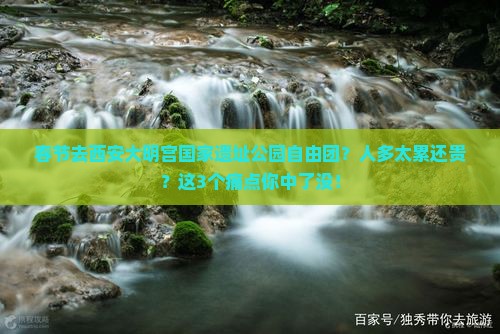 春节去西安大明宫国家遗址公园自由团
