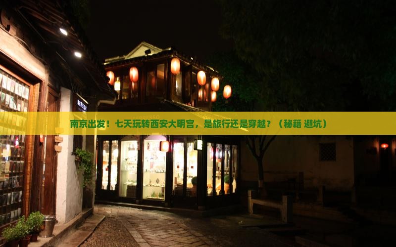 南京到西安大明宫国家遗址公园七日游