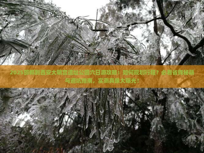 邯郸到西安大明宫国家遗址公园六日游 邯郸到西安大明宫国家遗址公园六日游
