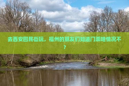 福州去西安回民街门票