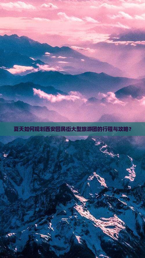 夏天到西安回民街大型旅游团