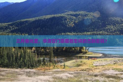 三月去西安华清宫门票