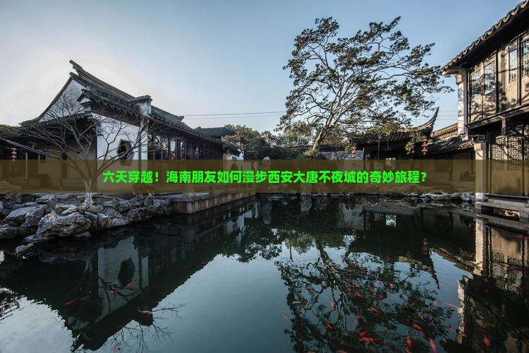 海南去西安大唐不夜城六日游
