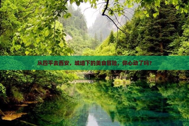 四平到西安城墙旅游小吃