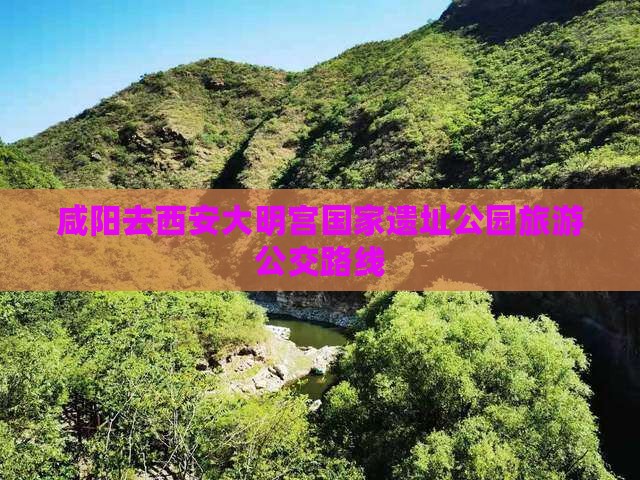 咸阳去西安大明宫国家遗址公园旅游小吃