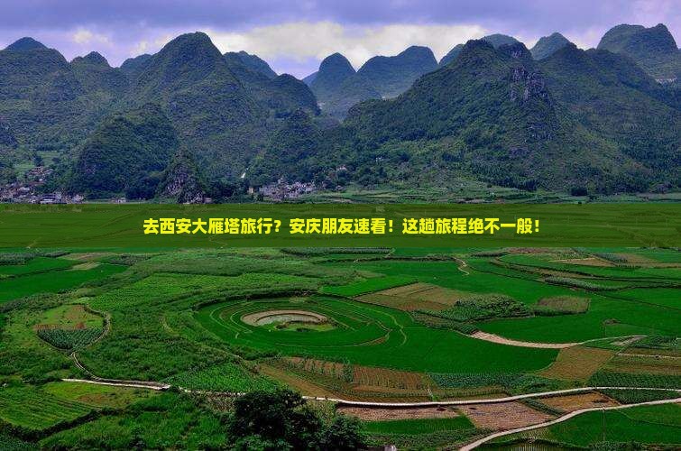 安庆去西安大雁塔旅行社