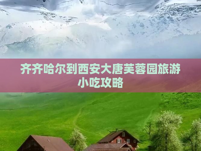 齐齐哈尔到西安大唐芙蓉园旅游小吃