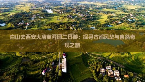白山去西安大唐芙蓉园二日游