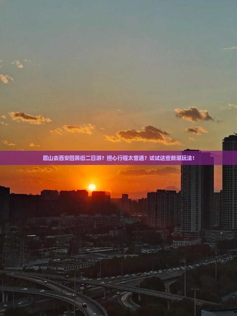 眉山去西安回民街二日游