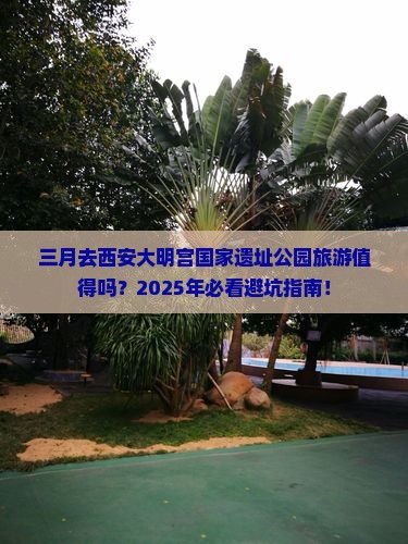 三月到西安大明宫国家遗址公园旅游